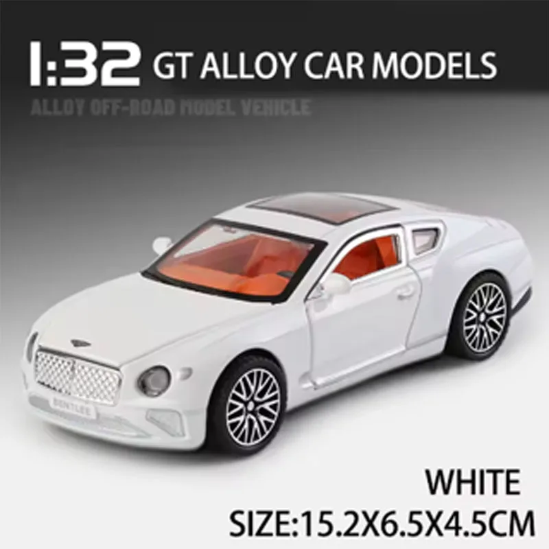 

Fast delivery.1/32 Bentley GT alloy car model simulation luxury car/decorative item/toy car/boy collection gift