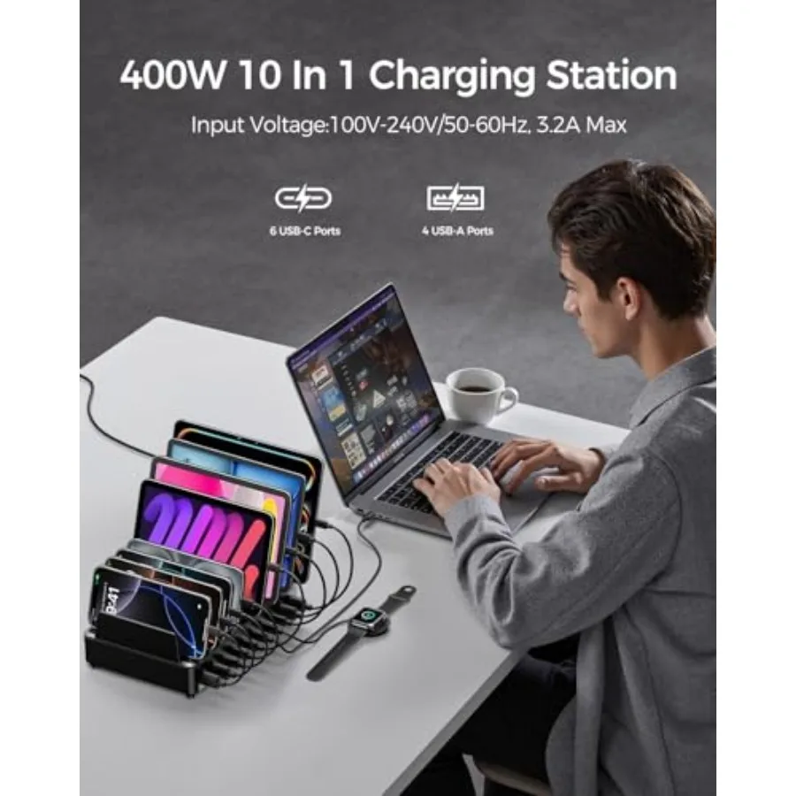 multi device charging view