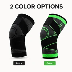 Adjustable Knee Brace Compression Sleeve with Strap Sports Knee Support for Running Cycling Gym Fitness Basketball S M L XL Gear