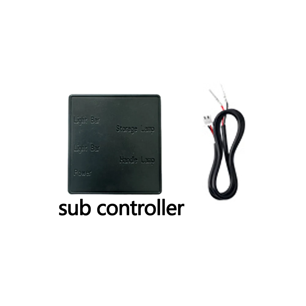 18-in-1 RGBIC Symphony LED Auto-Ambientebeleuchtung Zubehör Ersatzteile für Hauptsteuergerät Innenraumdekorationslampe