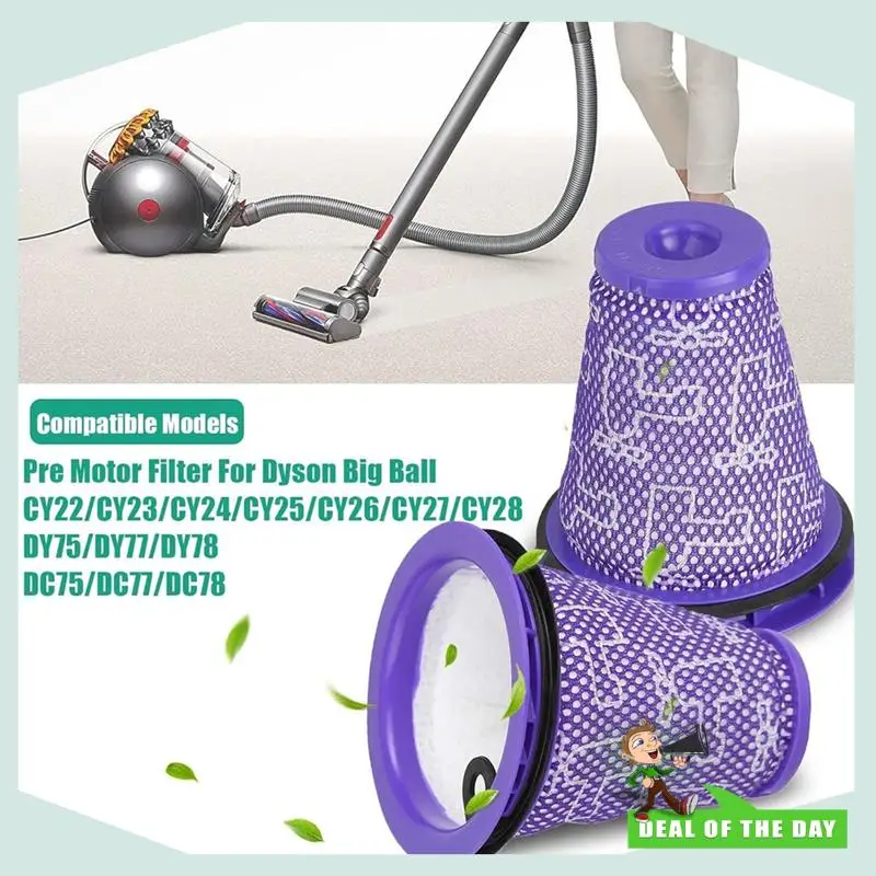 24-Hour Delivery Bendable Wand Handle& Filter Set For Dyson CY18 CY22 CY23 CY24 CY25 CY26 CY27 CY28 DY75 DY77 DY78 Vacuum Attach