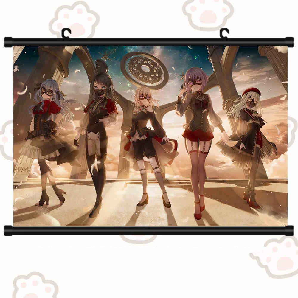 

Anime BanG Dream! Ave Mujica Amoris Doloris Misumi Uika Poster Cosplay Cartoon Scroll Mural Wall Hanging Poster Otaku Art Decor