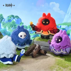 Anime Game Genshin Impact miHoYo Original Authentic Abyss Mage Plush Keychain Pendant Brooch Cosplay Desktop ornament Gifts