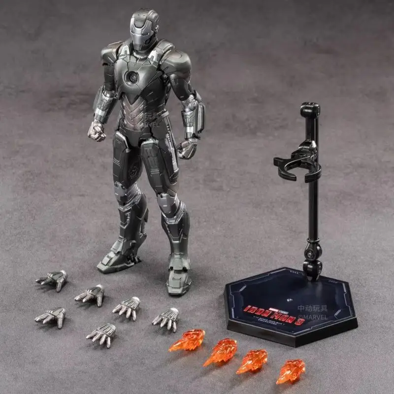 Nieuwe Zd Speelgoed 1/10 Iron Man 3 Mk18 Mk19 Mk27 Mk23 Mk38 Action Figure Tony Stark Mecha Model Beweegbare Anime Avengers Collectie Speelgoed