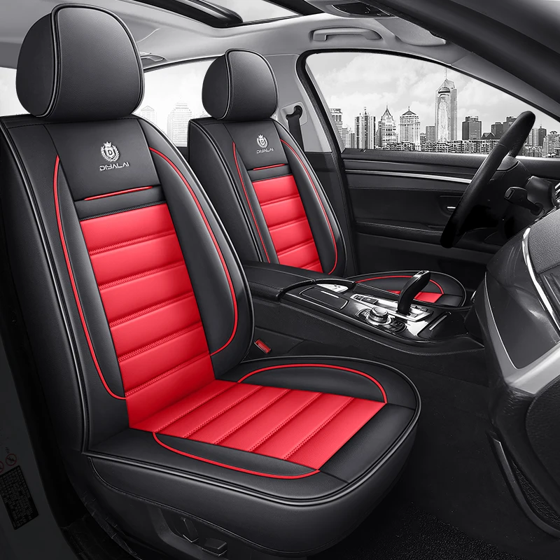 2025 Fashion Breathable PU Leather Car Seat Covers For Lifan X60 Chevrolet Orlando Touareg Interior Accessories