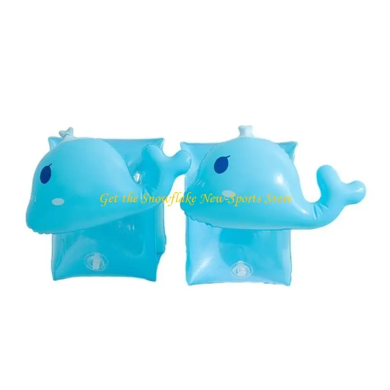 

E56D 2Pcs Arm Float Rings Arm Bands Toddler Children Swimming Gear Arm Swimming Rings