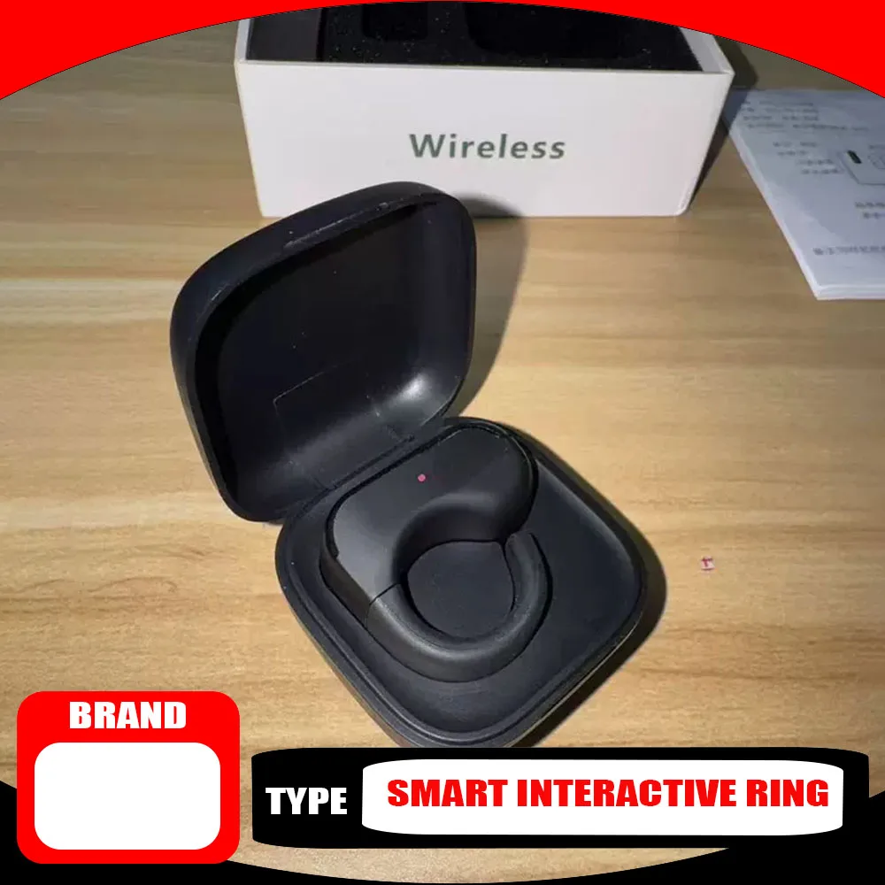 Rokid AI Smart Glasses Accessories Bluetooth Ring Mouse Controller Teleprompter Smart Ring Flip Page & Photo Taking Tool Simple