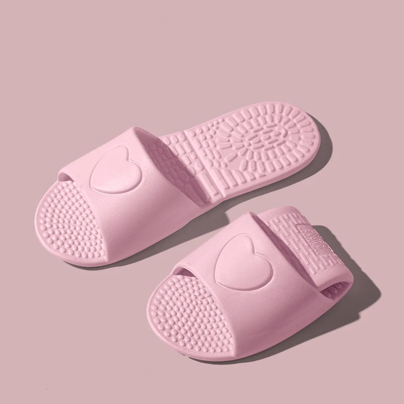 Soft Bottom Foldable Travel Pink Slippers Women's Outdoor Lightweight Portable Sandals Woman Summer Non Slip Bathroom Slippers