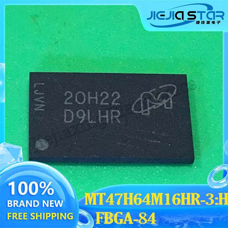 MT47H64M16HR-3:H MT47H64M16 Part Mark D9LHR 100% Brand New Original DDR2 Chip IC Spot Electronics