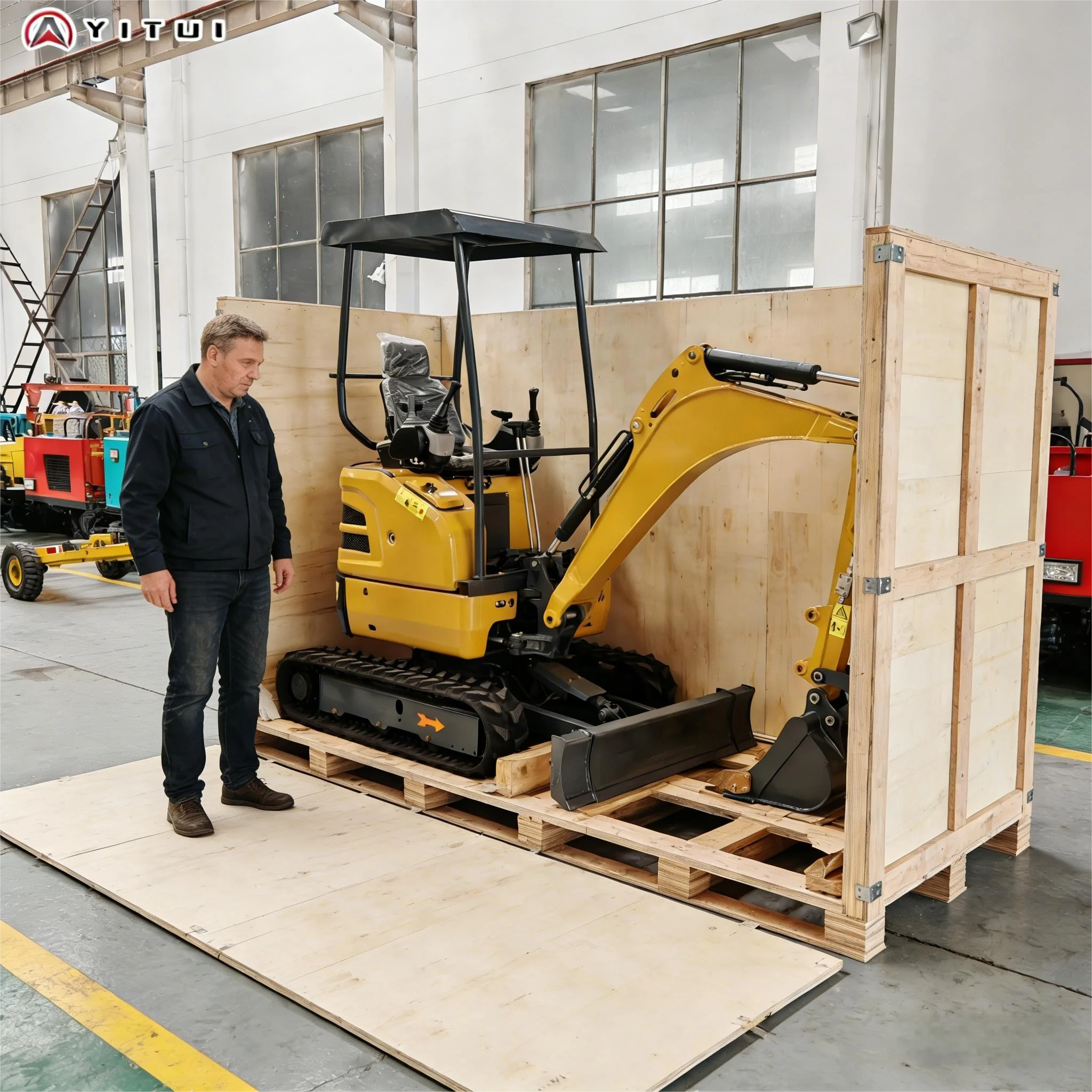 

A New Type Of Customized Mini Excavator Weighing 2.6 Tons Equipped With An Efficient Diesel Engine Offers Powerful Performance