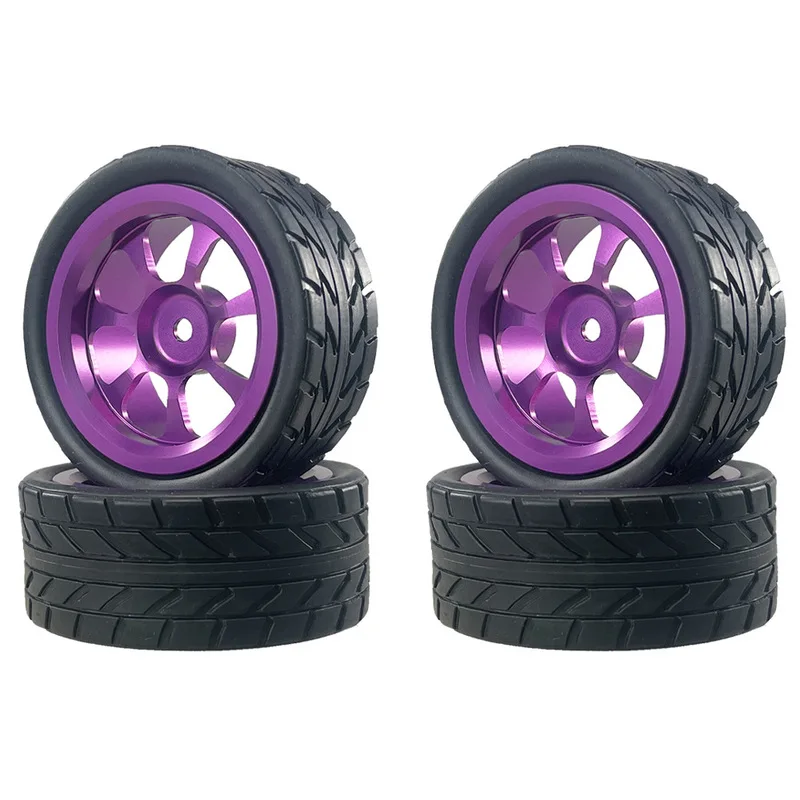 Mjx Hyper Go 1/14 14301 14302 14303 RCカー改造・アップグレード用メタルホイール＆タイヤスペアパーツDIYカラーチェンジ