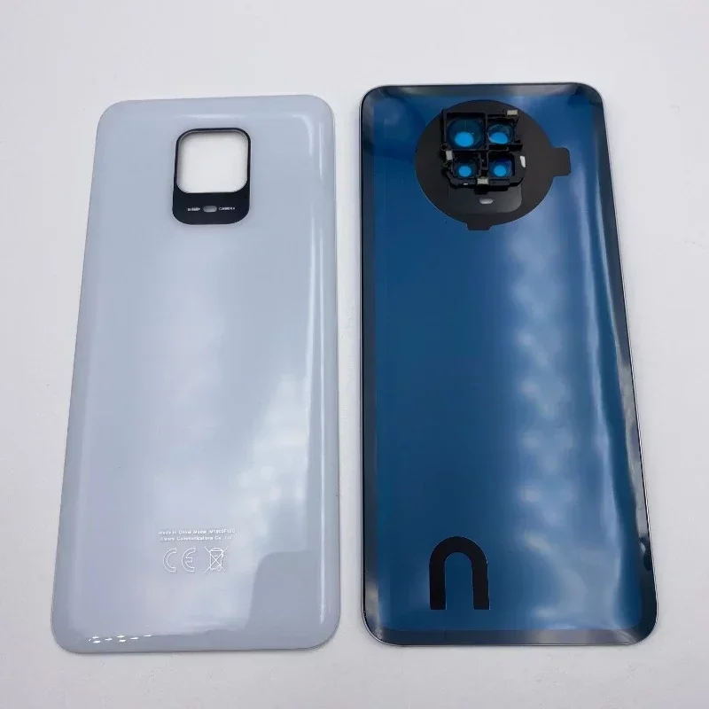 New for Xiaomi Redmi Note 9S Battery Cover Rear Door Housing Case for Redmi Note 9 Pro Back Cover with Camera Lens