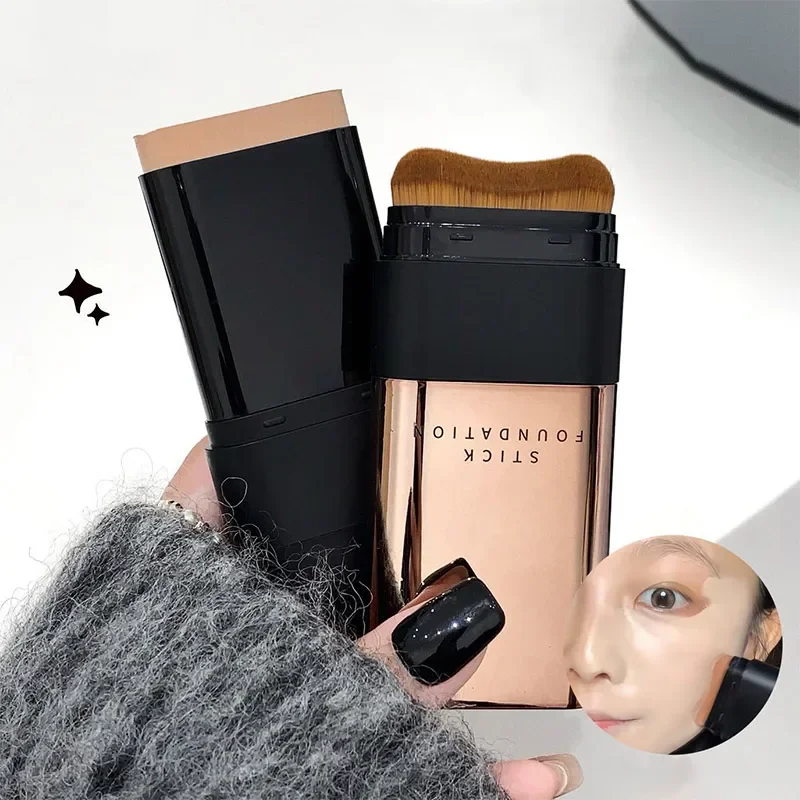 Foundation Stick Water Light Moisturize Concealer Facial Acne Black Eyes Brighten Weightlight Lasting Facial Contour Cosmetics