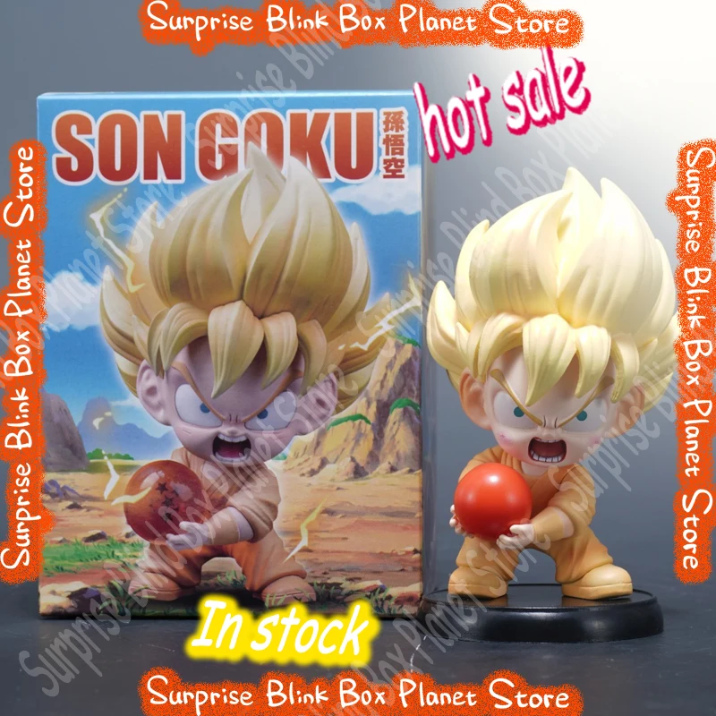 

Mini Super Saiyan Goku Dragon Ball Figure Kamehameha Pose Anime Action Model Ultra Instinct Desk Decor Anime Fans Hot Sale Gift