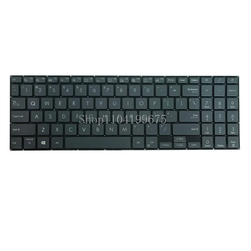 Laptop keyboard for Asus Zenbook Pro 15 ux535 black US backlit