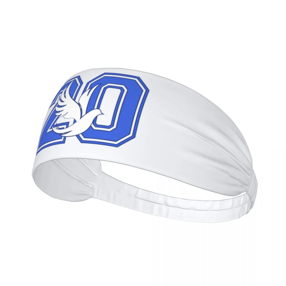 Custom Zeta Phi Beta Headband Men Women Non Slip Moisture Wicking Athletic Sweatband for Running