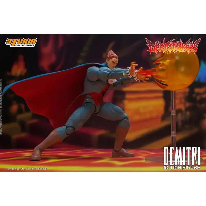 100% Original Storm Toys 1/12 Darkstalkers Cpds001 Vampire Demitri Maximoff Anime Action Collection Figures Model Toys In Stock