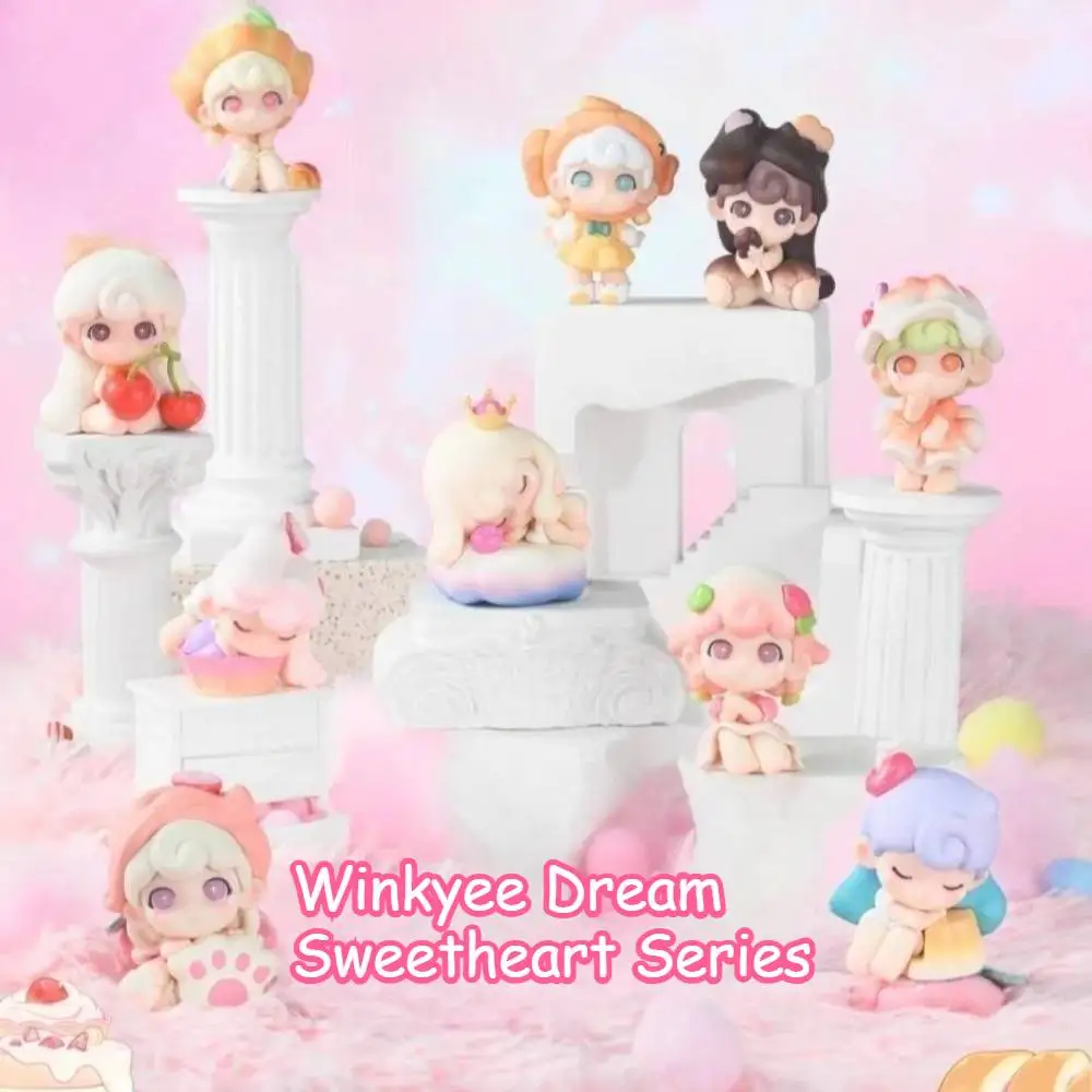 

Winkyee Dream Sweetheart Series Mini Ornaments Blind Box Cute Fashion Doll Model Tabletop Decoration Toy Surprise Gift