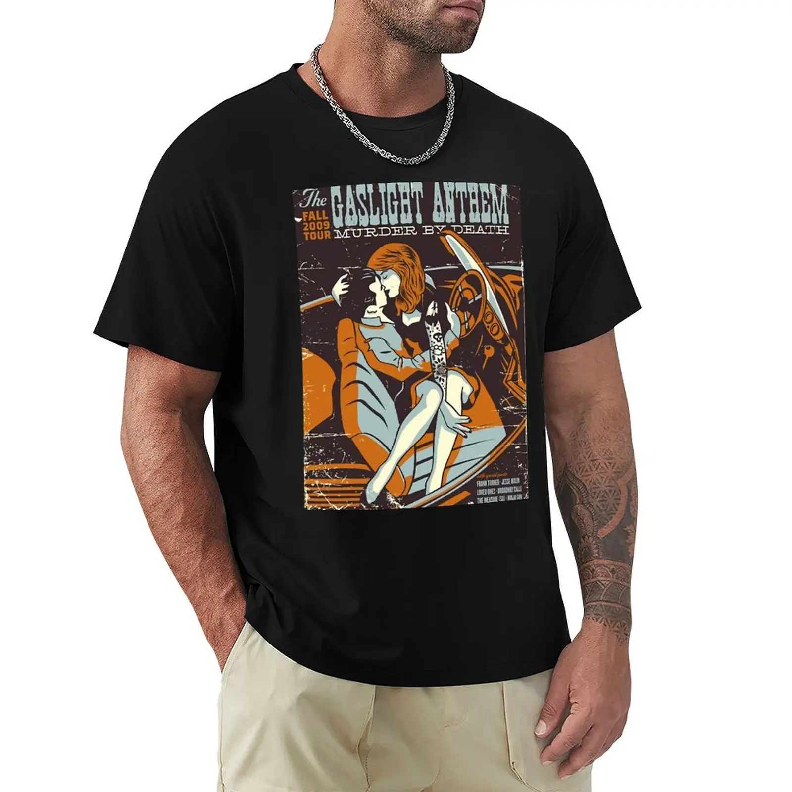 Gaslight T-Shirt Large Size Loose Casual Tee