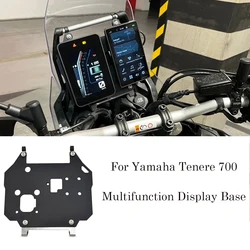 For Yamaha Tenere 700 Display Base 2023 Tenere700 World Raid Motorcycle GPS Stabiliser Navigation Holder Dashboard Replacement