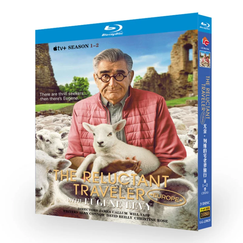 

Непоседливый путешественник с Эвгеном Леви. Сезоны 1-2. Blu-ray диск.