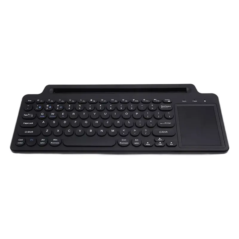 Exquisite-2.4G Wireless Bluetooth Keyboard With Touchpad Mouse Card Slot Numeric Keypad Number For IOS For Android Desktop Lapto