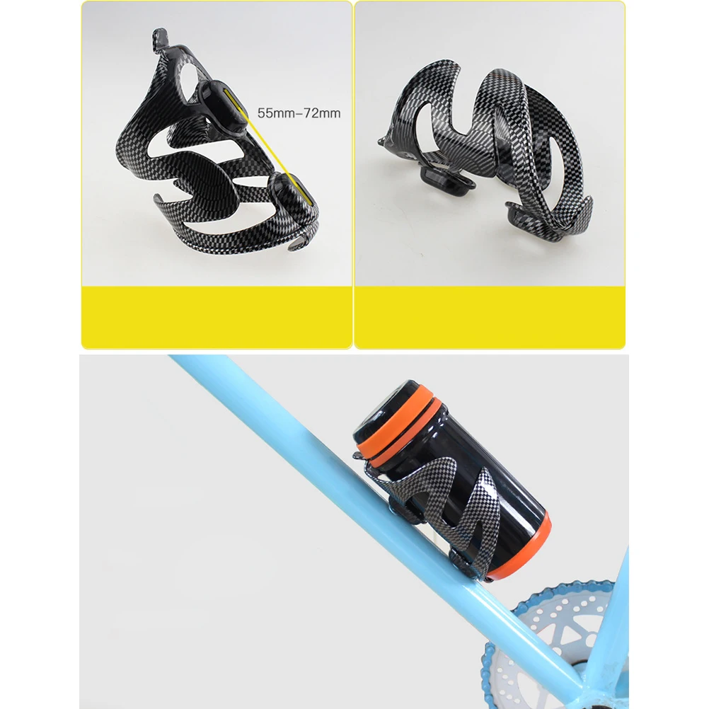 

2pcs Water Bottle Holder Durable Cage for Bicycles Mountain Bike Lightweight Scratch Resistant Cycling Accessories Bike Gear