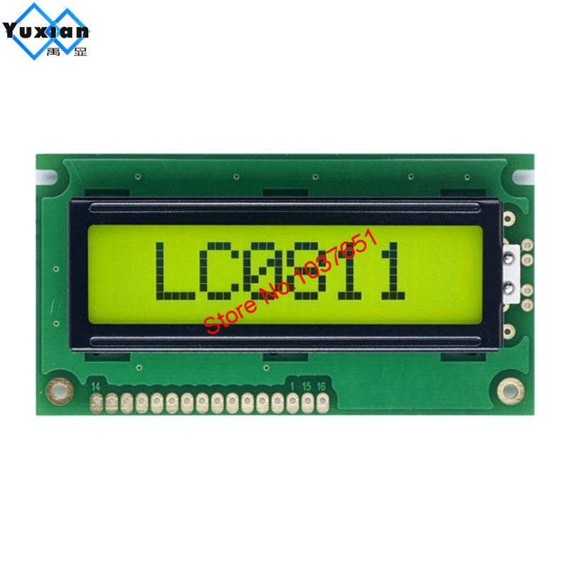 0801 8x1 Lcd Module Character Display 84x44mm LC0811