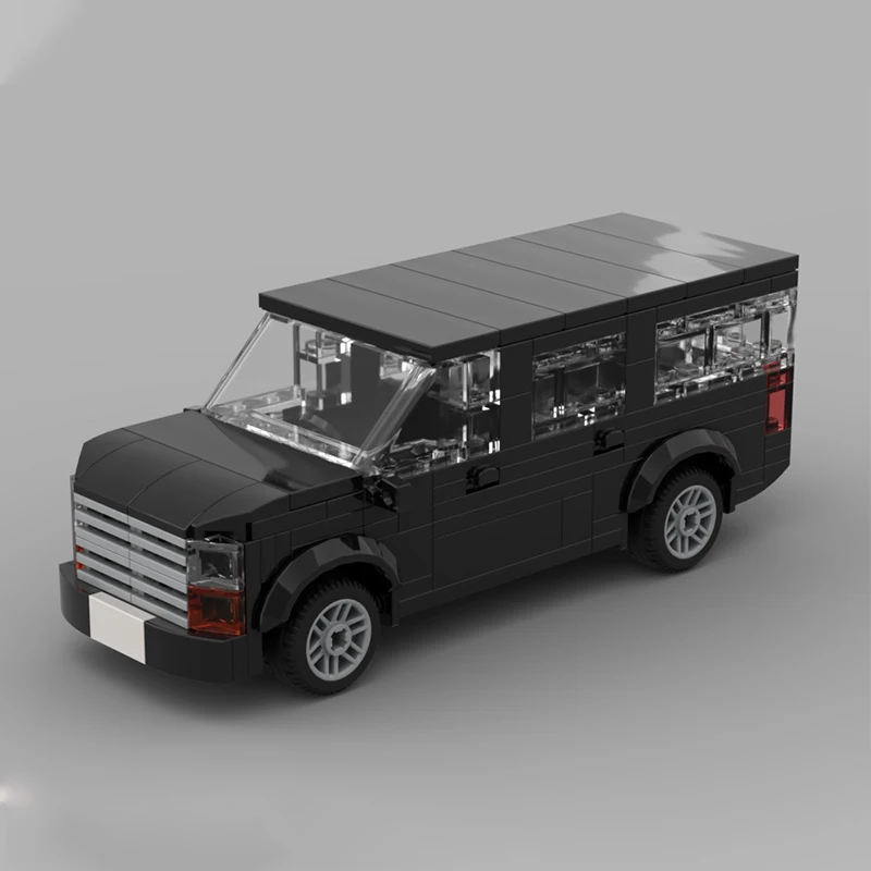 

222 шт. MOC Chevroletes, пригородные строительные блоки, рождественский подарок, сделай сам, расширенный дизайн для взрослых