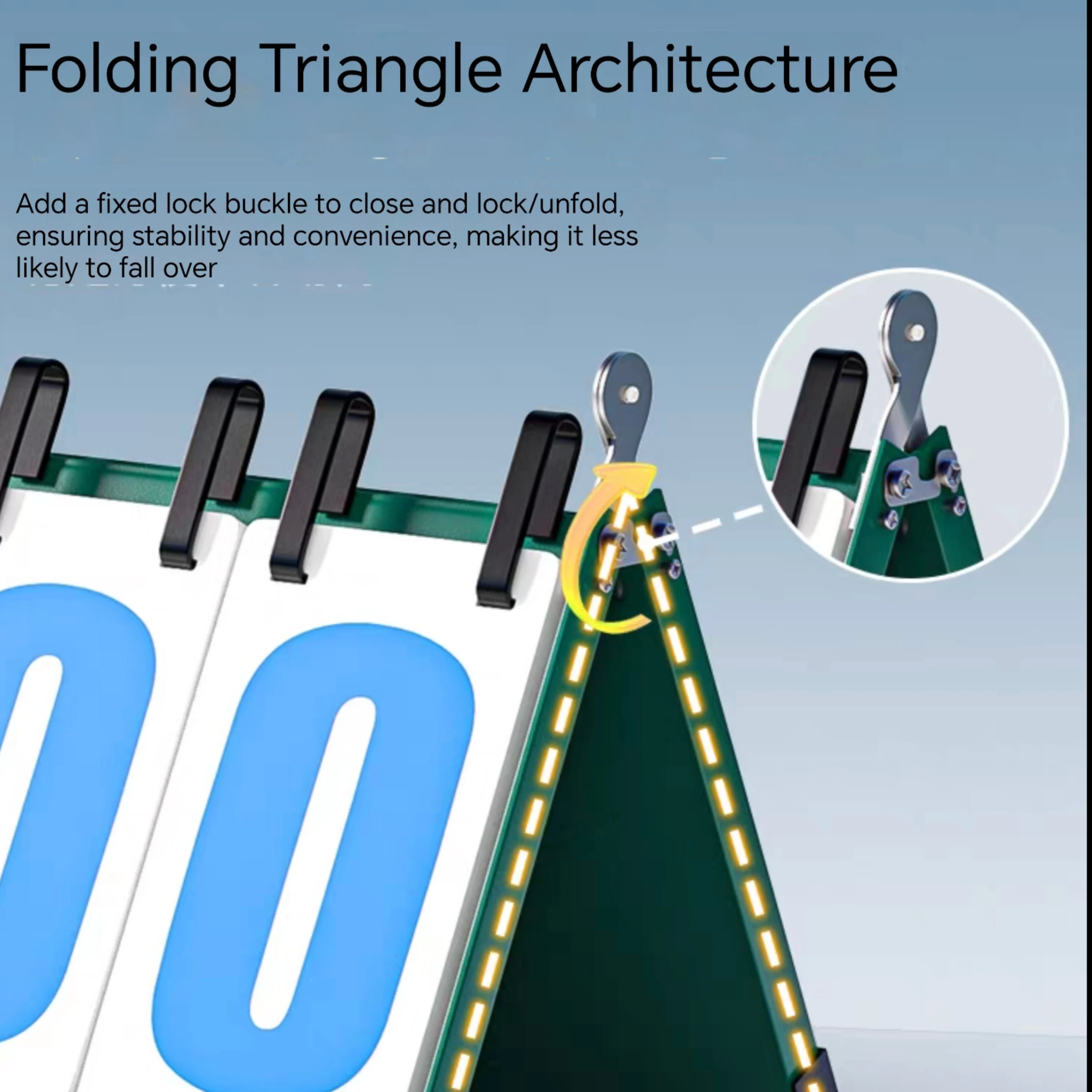 バスケットボールの試合用スコアボード フリップ式ディスプレイスタンド ビリヤード、ミニ卓球、バドミントンに適しています