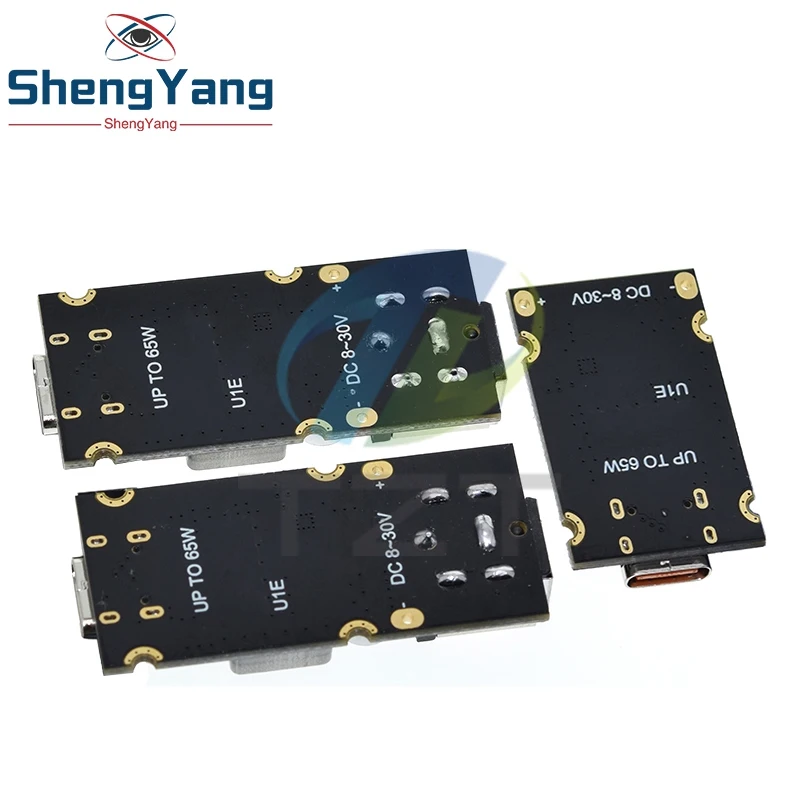 TZT QC4.0 QC3.0 Type-C USB PD65W Fast Charging Adapter Module DC8-32V 3.25A 65W Step Down Module For Huawei SCP/FCP Apple PD image 4