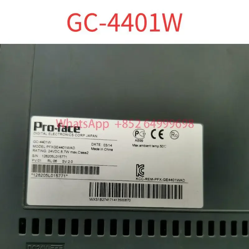 Second-hand GC-4401W PFXGE4401WAD touch screen