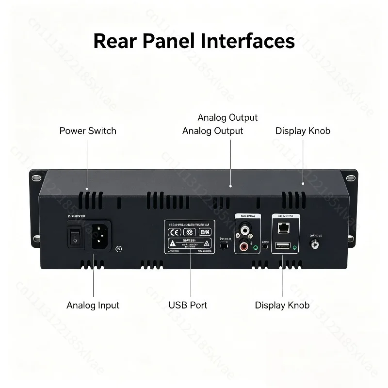 For LED64X2 128 LED Music Spectrum VU Meter Rhythm Light Voice Control Wired Audio Input Desktop for Audio Device Decoration