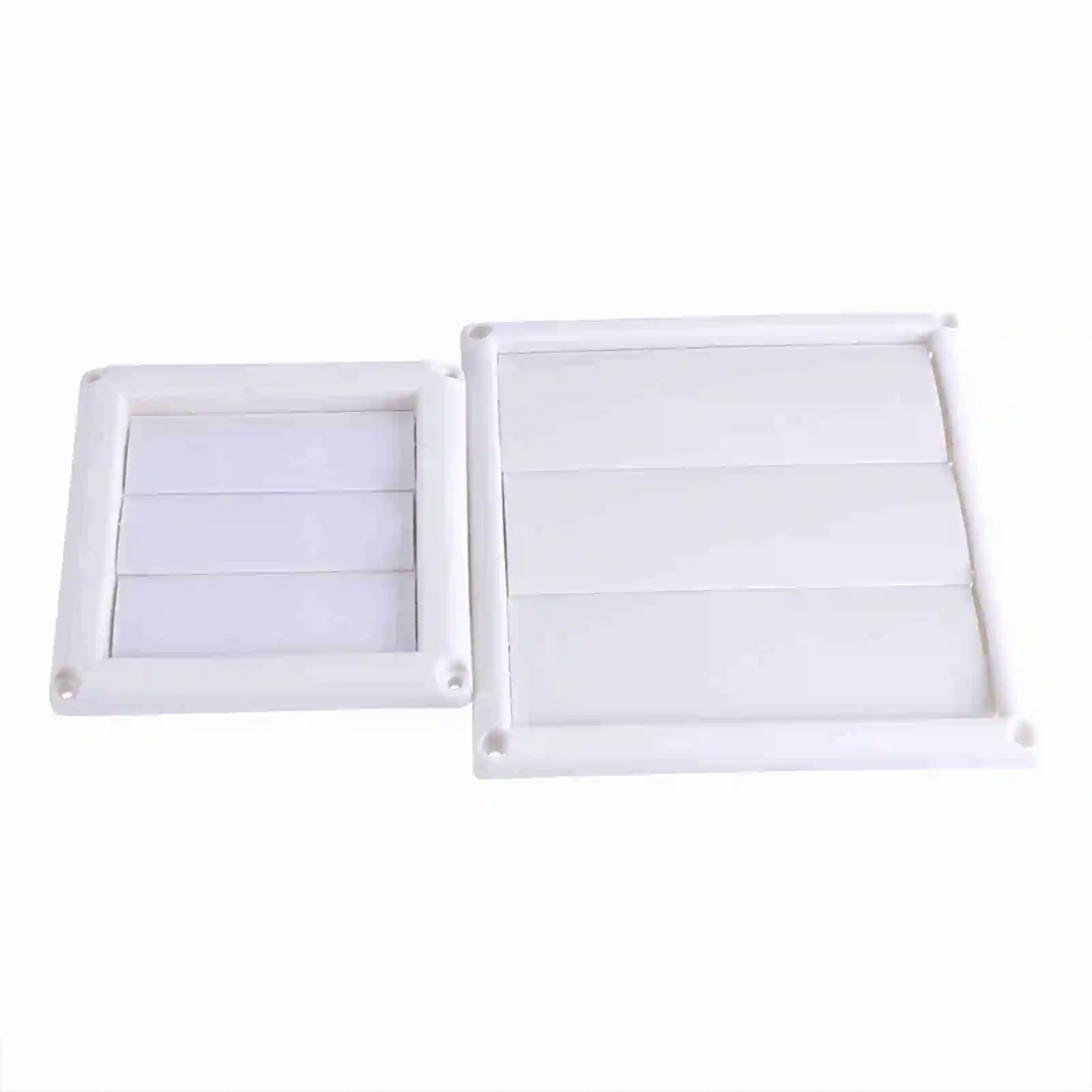 Air Vent Grill Pastic Wall Vent Air Vent Plastic Air Vent Grille Cover 3 Flaps Wall Duct Ventilation Grill With Net New