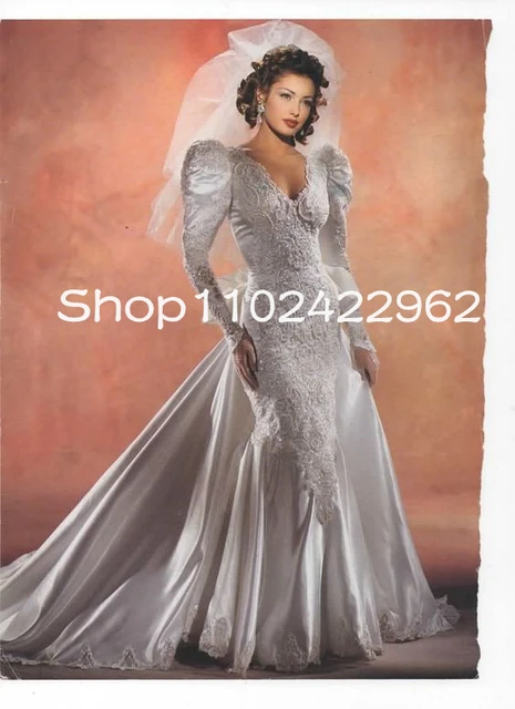 Wedding dresses from the 80s sales