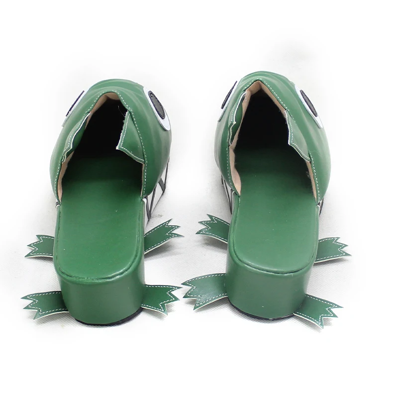 Anime Bienvenue à l'école des démons! Chaussures de Cosplay Iruma-kun Valac Clara, pantoufles vert foncé pour femmes et filles