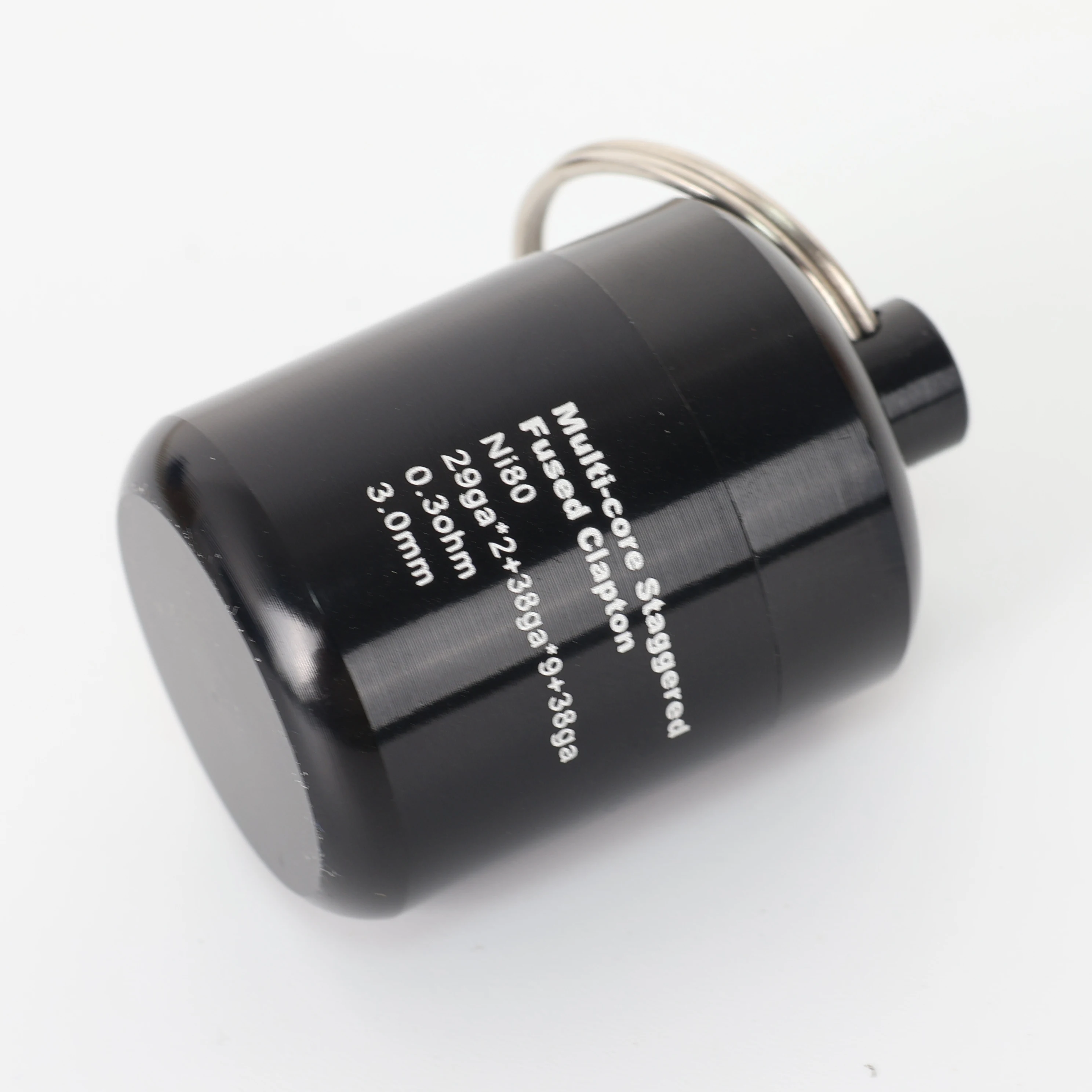 لفائف كبيرة تم بناؤها مسبقًا لتصنعها بنفسك ، من من الكلابتون المصهور dl ، سطح ملفوف واحد ni80 tricore phatom ، 10 أجزاء في الصندوق #6