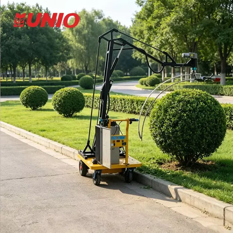 Hillside Garden Shrub Arrangement Self-propelled Mobile Pruner, Electric Multi-angle Bush Cutting Equipment