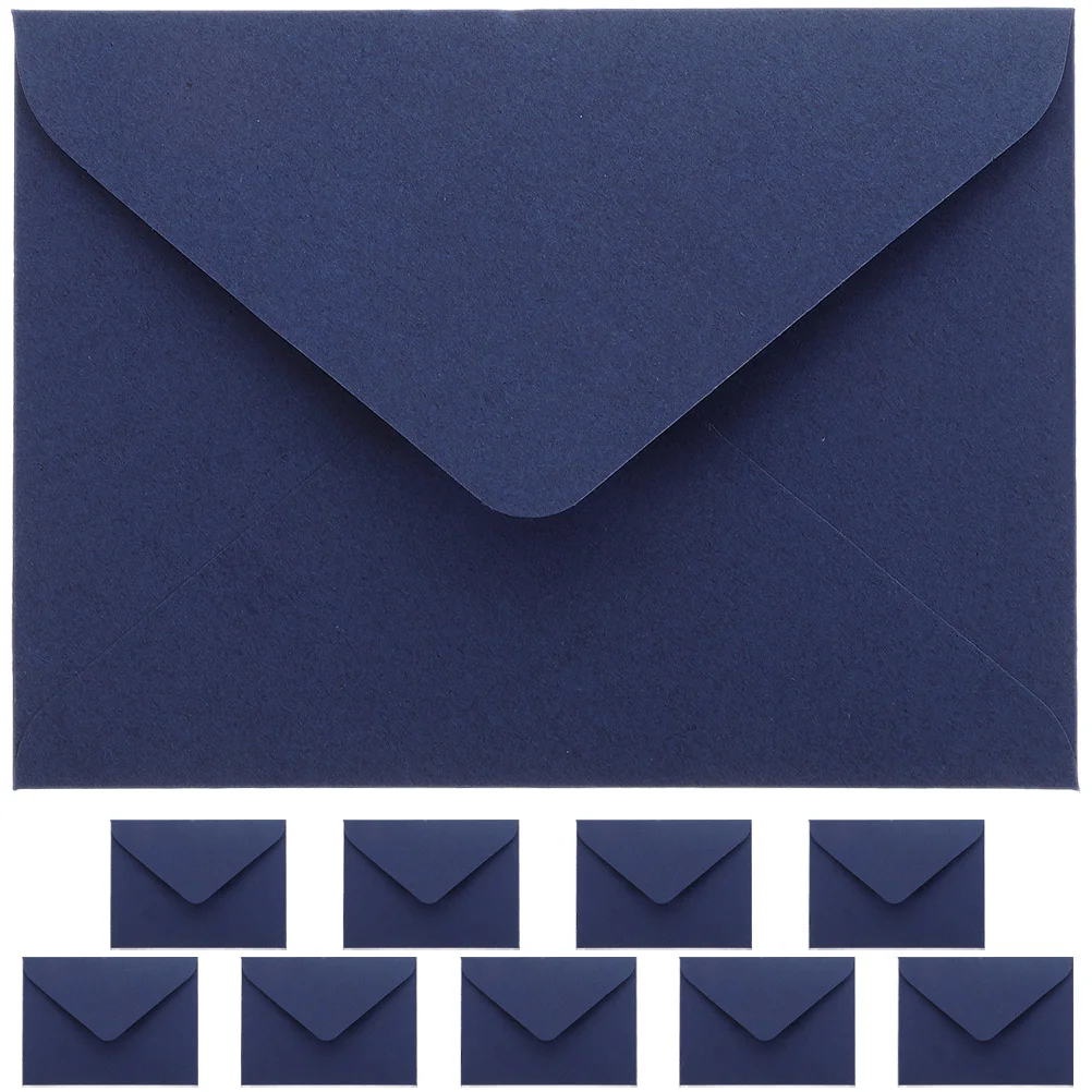 

10Pcs Thank You Card Envelopes Decorative Invitation Envelopes Wedding Party Festival Accessory Party Supply Envelope