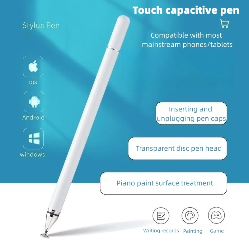 Universal Stylus Pen 2-In-1 Aluminum Automatically Absorb Pen For Tablet iPad Xiaomi Samsung Touch Pen Phone Stylus