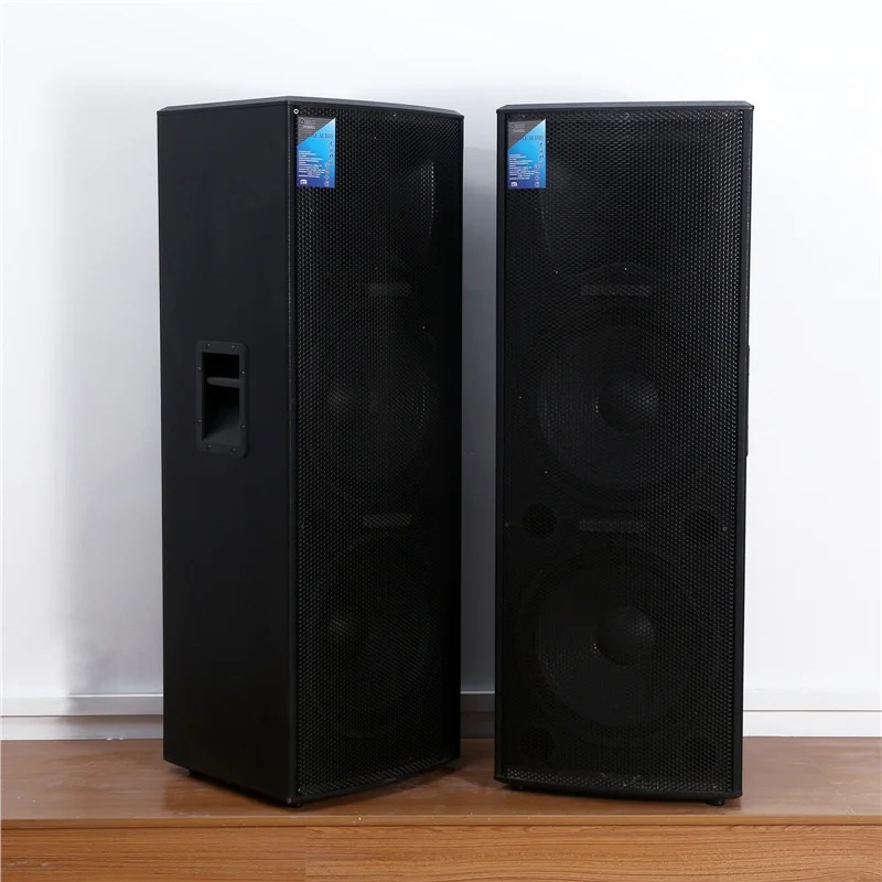 

Double 15-Inch Full-Frequency Outdoor Passive Professional Stage Speaker For High-Power Audio For Weddings Etiquette Meetings