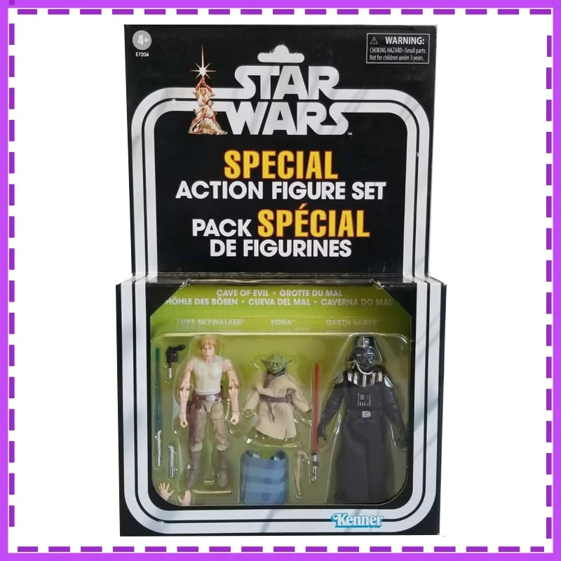 

Anime Star War Cave of Evil Villain Set Imperial Set 3 Figures Christmas Gifts Active Joint Genuine Action Figure Model Toys