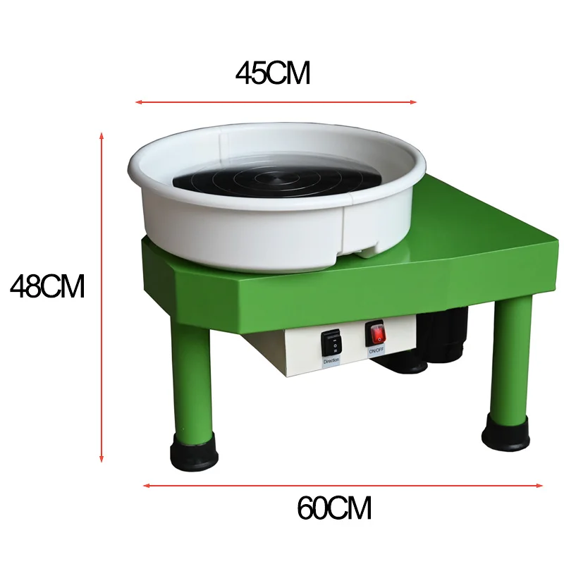 JCY-350W عجلات الفخار الكهربائية عالية الطاقة DIY آلة عجلة الفخار الكهربائية للسيراميك #6