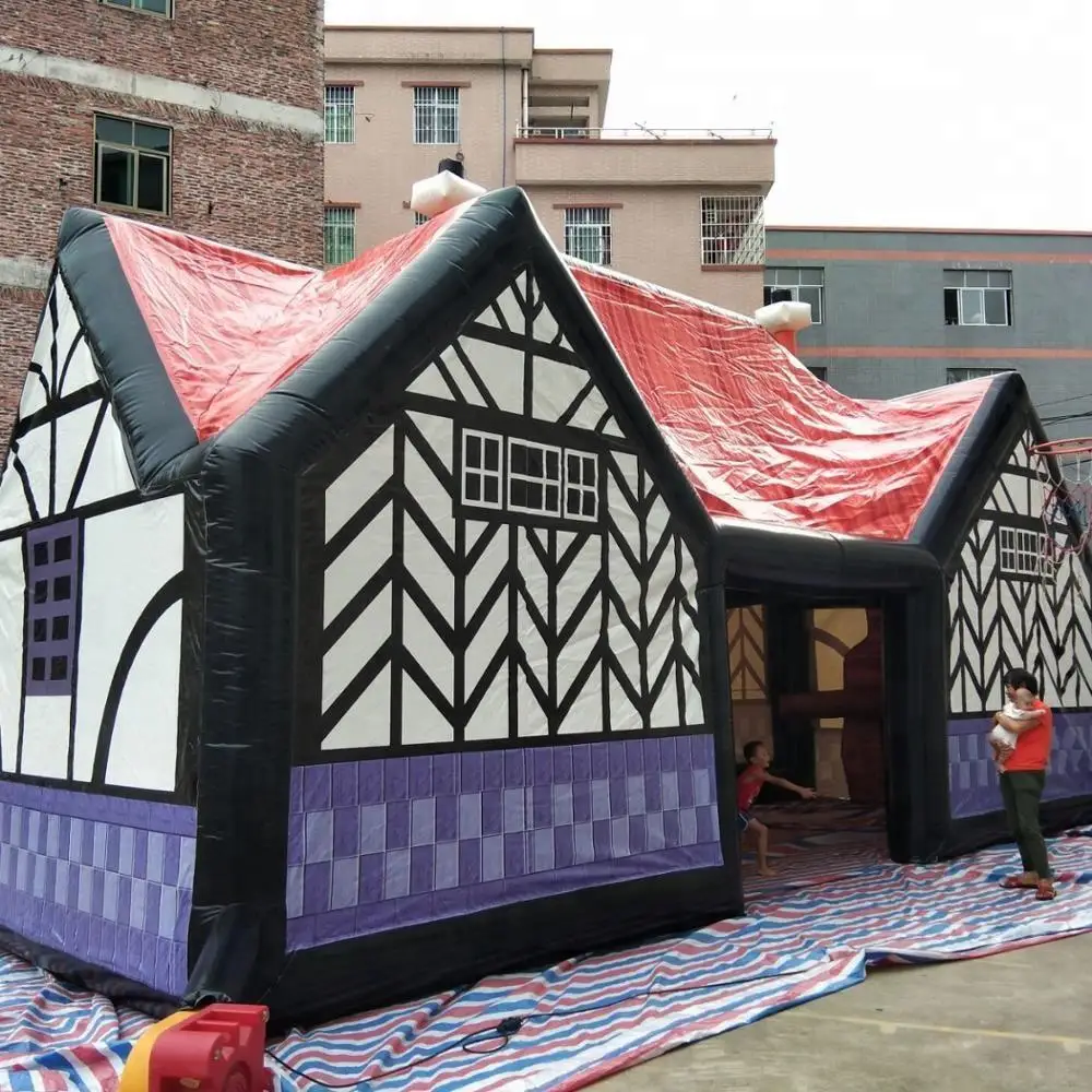 Outdoor Party Event Decoration Commercial Rental Castle Bar Inflatable Irish Pub Tent,inflatable Wine House for Sale