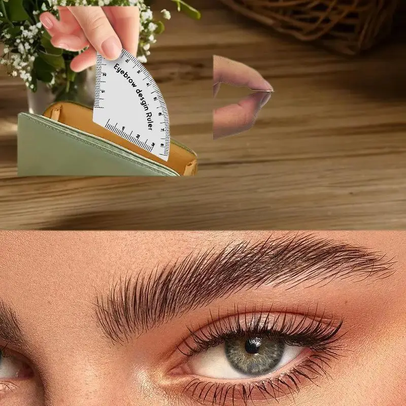

1/2/3PCSTattoo Supplies Fast Drawing Eyebrow Design Ruler Microblading Mapping Tool Shaping Permanent Makeup Drawing Guide Ruler