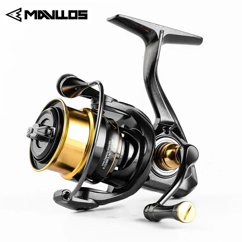 Mavllos Resolute 147g Light Carp Fishing Reel Ratio 5.4:1 Max Drag 6kg 6+1 Bearings BFS Fishing Bass Trout Spinning Reel