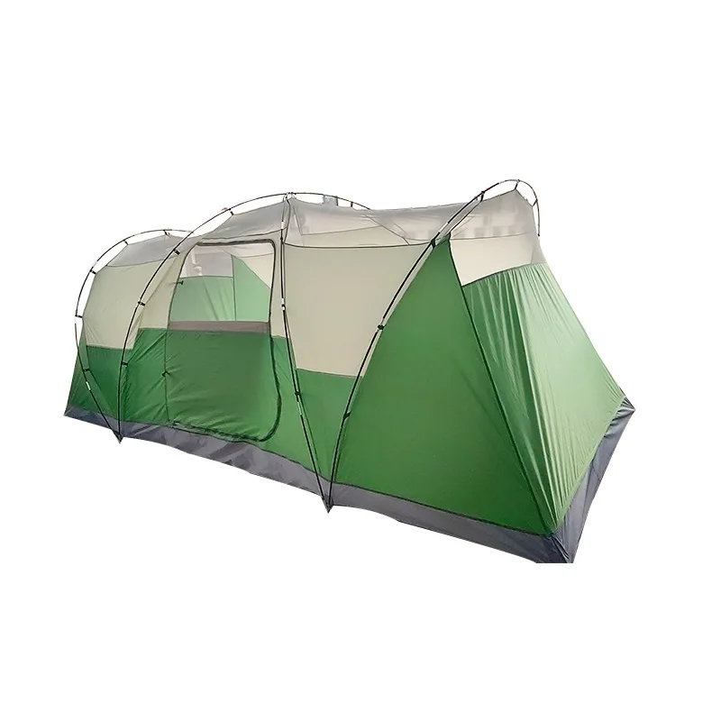 

Outdoor, large tent, two room, large, double decker, rain, sun, camping