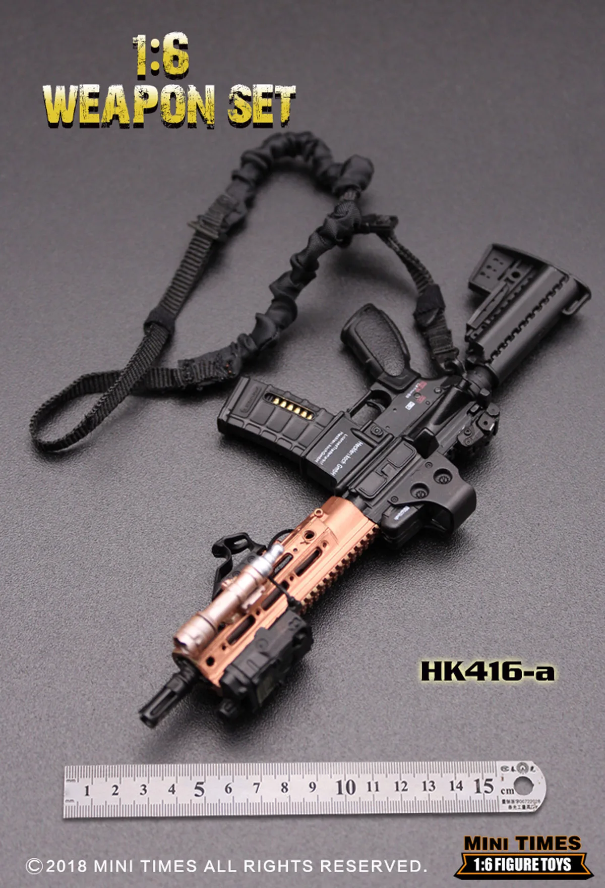 

1/6 M4 Model Soldier Assault Rifle Weapon Accessories