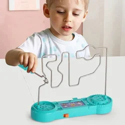 Kids Collison Electric Shock Toy Education Electric Touch Maze Game Party Funny Game Science Experiment Toys for Children Gifts