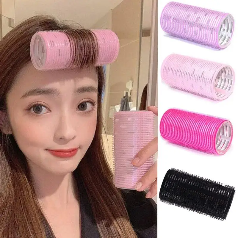 1Pcs No Heat Hair Waver Bangs Self-Adhesive Hair Curlers For Women Makeup Styling Curling Tools Hair Rollers Curlers